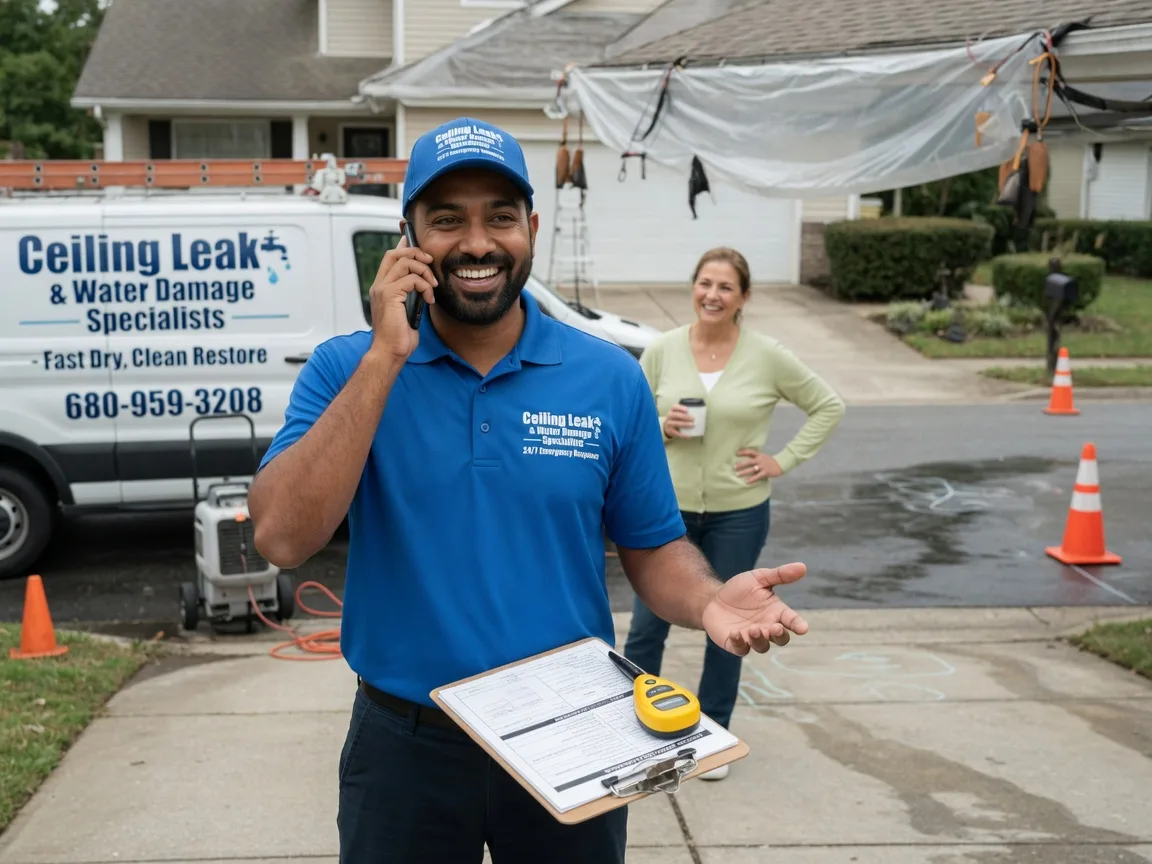 Ceiling Leak Cleanup Rochester, MA FAQs